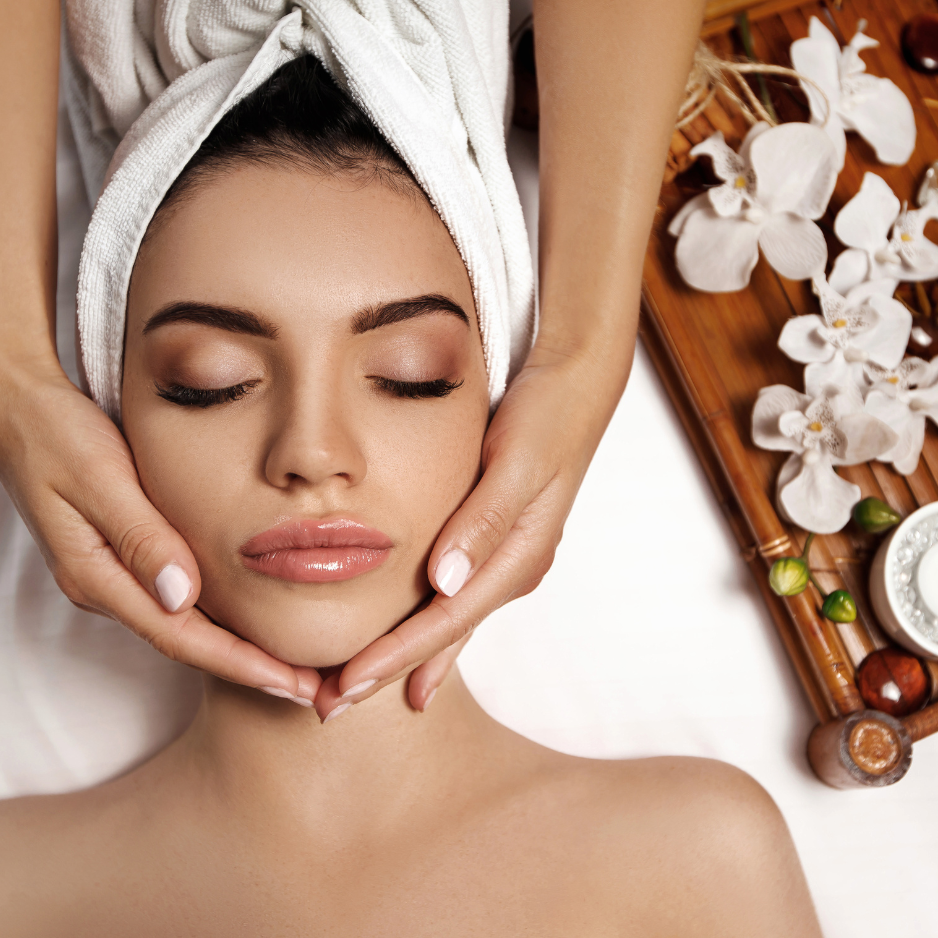 Spanische Gesichtsmassage