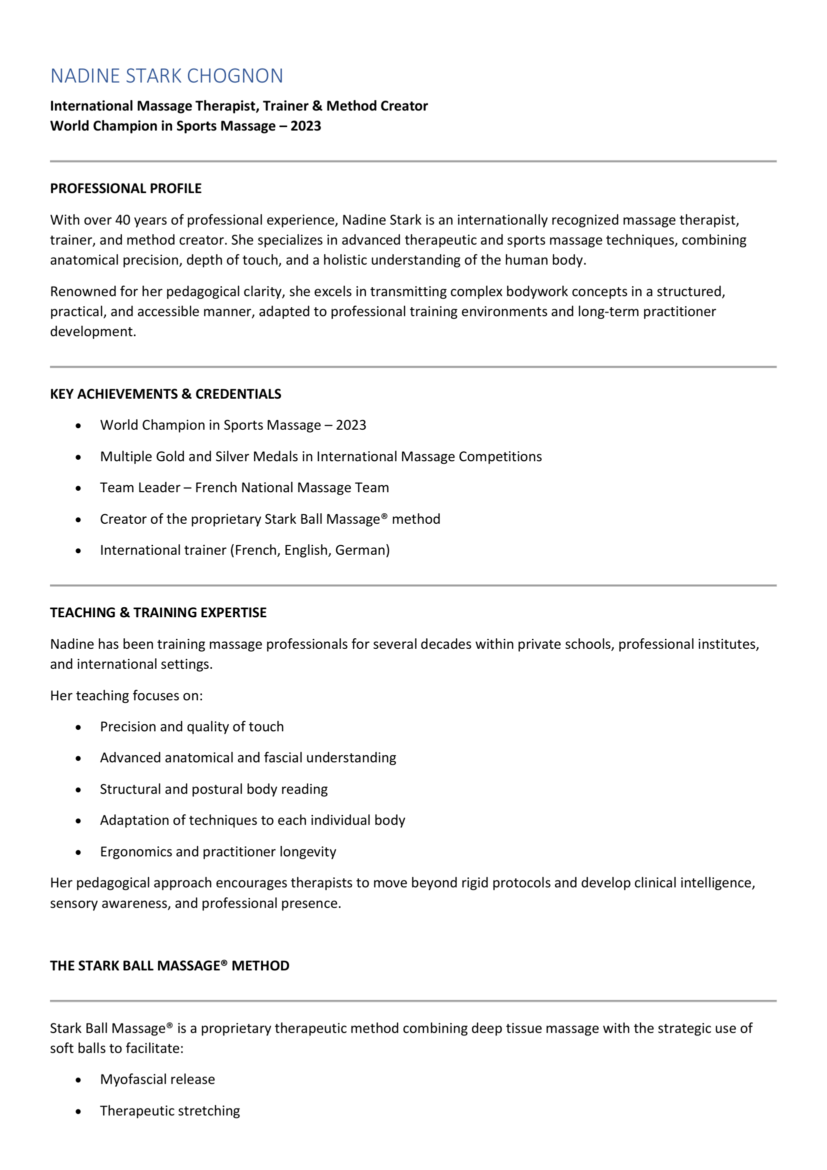 Teacher Bio Page 1