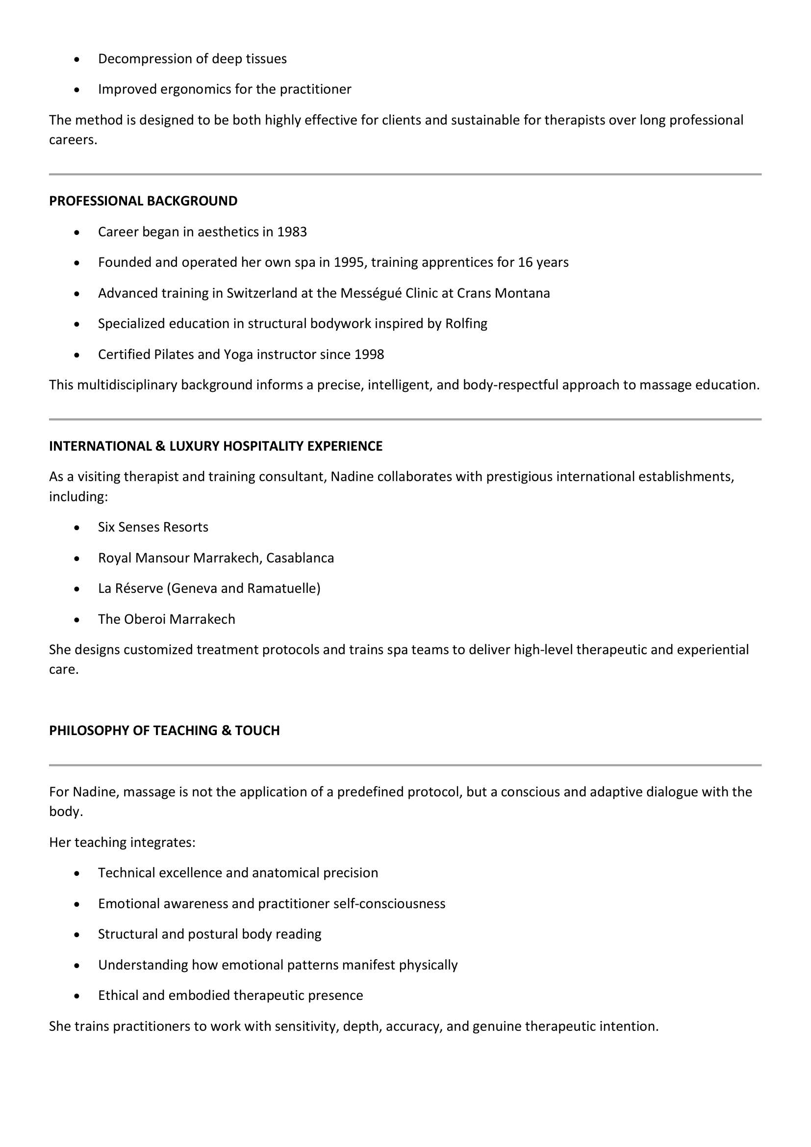 Teacher Bio Page 2